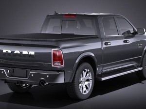 Dodge Ram 1500 Laramie Limited 2015 vray 3Dモデル