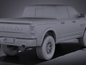 Dodge Ram 1500 Rebel 2015 vray 3D-Modell