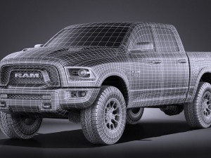 Dodge Ram 1500 Rebel 2015 vray 3D-Modell