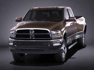 Dodge Ram Heavy Duty 2014 vray 3D मॉडल
