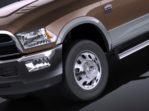 Dodge Ram Heavy Duty 2014 vray 3D मॉडल