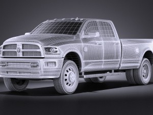 Dodge Ram Heavy Duty 2014 vray 3D मॉडल