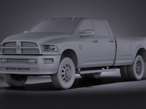 Dodge Ram Heavy Duty 2014 vray 3D मॉडल