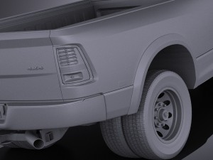 Dodge Ram Heavy Duty 2014 vray 3D मॉडल