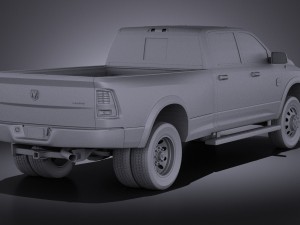 Dodge Ram Heavy Duty 2014 vray 3D मॉडल