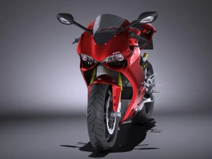 Ducati 1299 Panigale S 2016 vray 3D Model