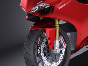 Ducati 1299 Panigale S 2016 vray Model 3D
