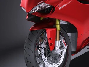 Ducati 1299 Panigale S 2016 vray 3D Model