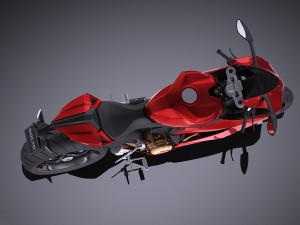 Ducati 1299 Panigale S 2016 vray Model 3D