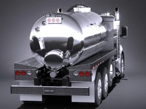 Kenworth T880 2017 Tank Truck 3D Model