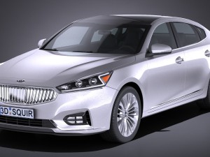 Kia Cadenza Regular 2017 3Dモデル