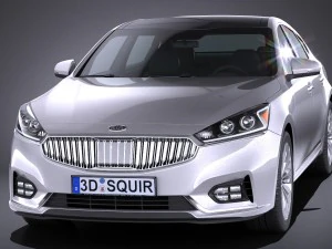 Kia Cadenza Regular 2017 3D Model