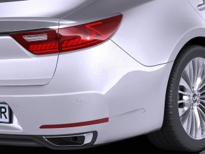 Kia Cadenza Regular 2017 3D 模型