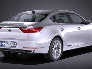 Kia Cadenza Regular 2017 3D 模型