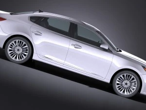 Kia Cadenza Regular 2017 3D Model