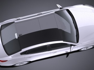 Kia Cadenza Regular 2017 3D 模型