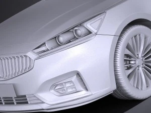 Kia Cadenza Regular 2017 3D Model
