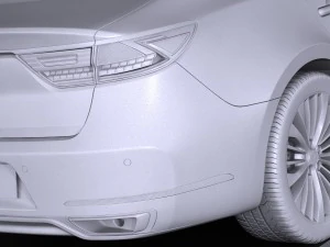 Kia Cadenza Regular 2017 3D Model