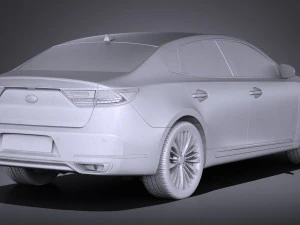 Kia Cadenza Regular 2017 3D Model