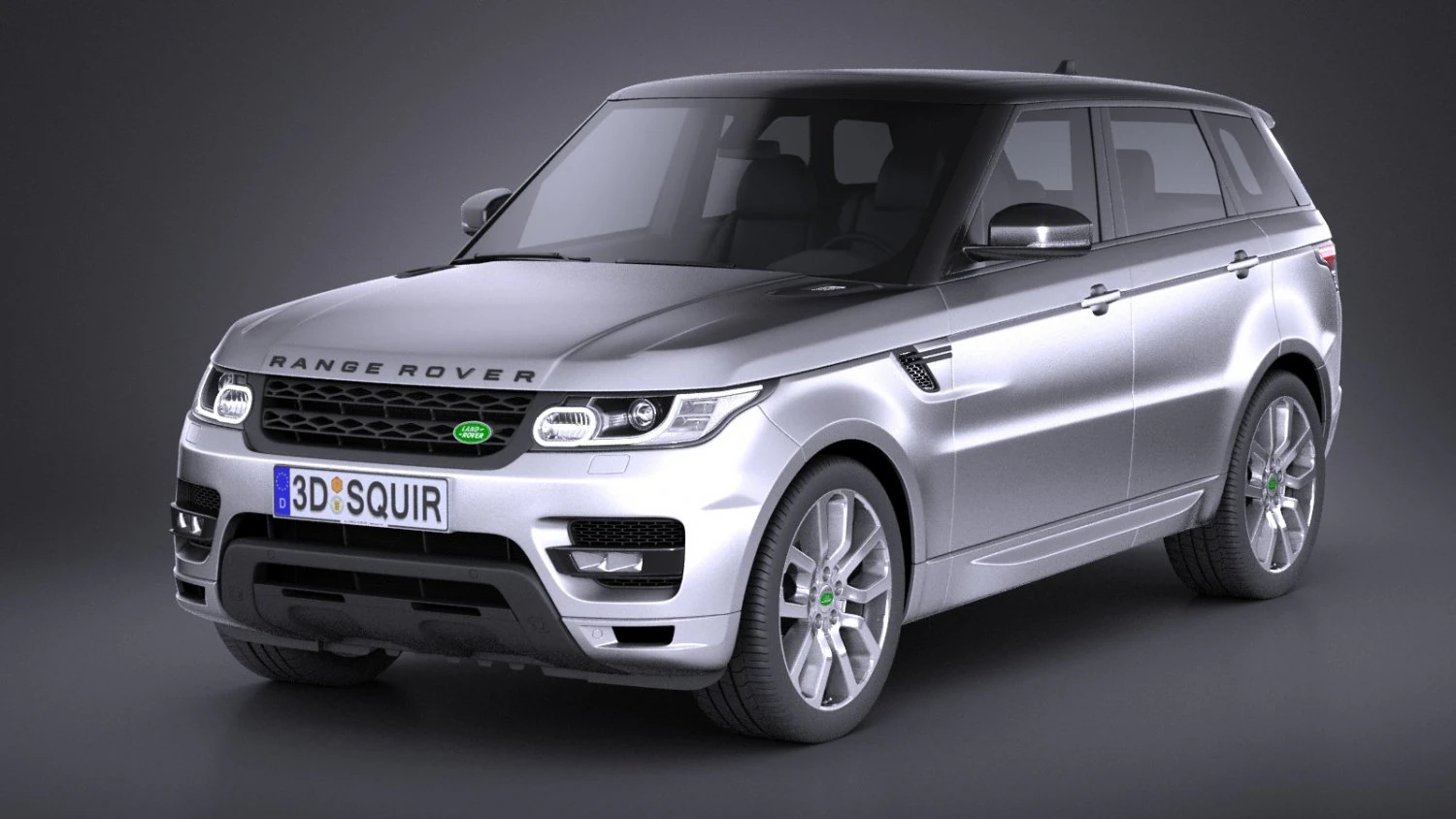 Range Rover Sport 2016 3D Model .c4d .max .obj .3ds .fbx .stl .blend 