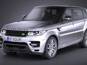 Range Rover Sport 2016 3D Model