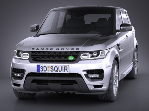 Range Rover Sport 2016 Modelo 3D