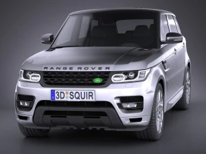 Range Rover Sport 2016 3D Model