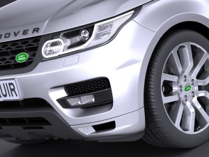 Range Rover Sport 2016 Modelo 3D