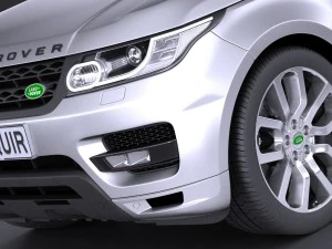 Range Rover Sport 2016 3D Model