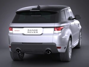Range Rover Sport 2016 3D Model