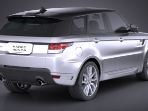 Range Rover Sport 2016 Modelo 3D