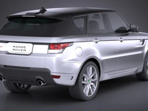 Range Rover Sport 2016 3D Model