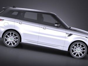Range Rover Sport 2016 Modelo 3D