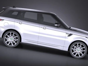 Range Rover Sport 2016 3D Model