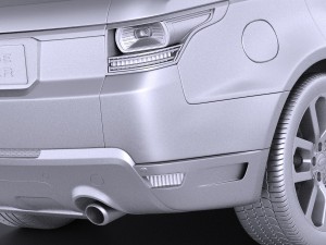 Range Rover Sport 2016 Modelo 3D