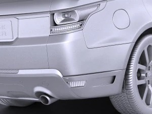 Range Rover Sport 2016 3D Model