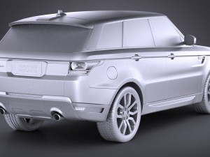Range Rover Sport 2016 Modelo 3D