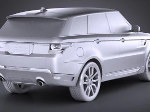 Range Rover Sport 2016 3D Model