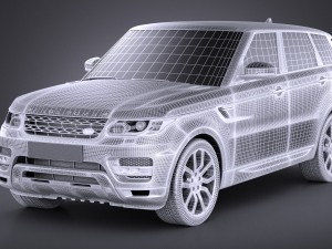 Range Rover Sport 2016 Modelo 3D