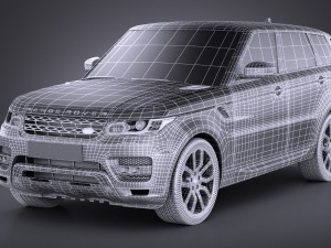 Range Rover Sport 2016 Modelo 3D