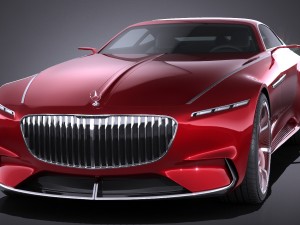 Mercedes-Benz Vision Maybach 6 Concept Modèle 3D