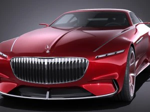 Mercedes-Benz Vision Maybach 6 Concept 3D Model