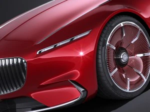Mercedes-Benz Vision Maybach 6 Concept 3D Model