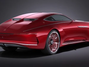 Mercedes-Benz Vision Maybach 6 Concept 3D Model