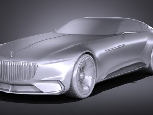 Mercedes-Benz Vision Maybach 6 Concept Modèle 3D