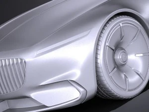 Mercedes-Benz Vision Maybach 6 Concept 3D Model