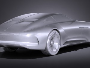 Mercedes-Benz Vision Maybach 6 Concept Modèle 3D
