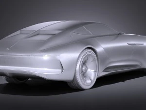 Mercedes-Benz Vision Maybach 6 Concept 3D Model