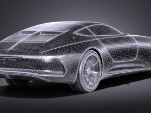 Mercedes-Benz Vision Maybach 6 Concept Modèle 3D