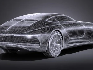 Mercedes-Benz Vision Maybach 6 Concept 3D Model